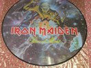 IRON MAIDEN Piece of Mind LP (1983) orig PICTURE DISC metal