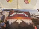 Metallica Master Of Puppets 2xLP Vinyl W/ Poster DMM Music For Nations EX+ UK NM