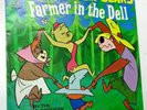 1960s Hanna Barbera Hillbilly Bears Present Farmer in Dell 45RPM w/Sleeve C-123