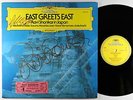 Ravi Shankar - East Greets East LP - Deutsche Grammophon Germany NM Autograph