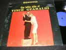 The Latin Side of VINCE GUARALDI Fantasy Jazz LP Piano Eddie Duran FUNNY COVER