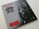 QUEEN Absolute Greatest Silver Vinyl LP + Promo Bonus FREDDIE MERCURY BRIAN MAY