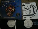 Psychic TV Force the Hand of Chance Some Bizzare PSY 1 UK double LP + poster