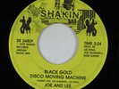 Funk Disco 45 JOE AND LEE Black Gold Disco Moving Machine SHAKIN' HEAR