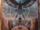 Night Runner ‎Thunderbird LP Vinyl Black Grey Blue Splatter 2018 Synthwave PMR