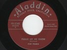 '54 R&B/DooWop FIVE PEARLS Please Let Me Know/Real Humdinger ALADDIN M- HEAR