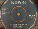 Mary Love-You Turned My Bitter Into Sweet/I’m In Your Hands Good + Plays Great