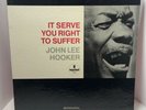 John Lee Hooker - It Serves You Right To Suffer LP 1966 PROMO MONO VG+/EX READ