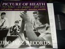 CHET BAKER : PICTURE OF HEATH LP PACIFIC JAZZ TOSHIBA EMI PJ-18 JAPAN +INSERT