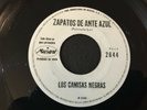 LOS CAMISAS NEGRAS Blue Suede Shoes GARAGE ROCKABILLY 1960 MEXICO PROMO 45 Elvis
