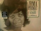 IRMA THOMAS FULL TIME WOMAN LP BLUE VINYL.COTILLION TRAX MINT SEALED