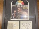 Daryl Hall & John Oates Signed Autographs Record Framed Rock History
