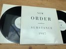 “SUBSTANCE” NEW ORDER UK 1987 PLAIN PRINT EXC/EXC  2 LP’s COMP
