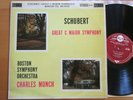 SB-2035 ED1 Schubert Great C Major Symphony Charles Munch EXCELLENT RCA 1st S/S
