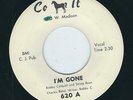 R&B / R&R - Bobby Colquitt COLT 620 I'm gone // Million dollar play girl  1961
