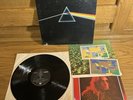 PINK FLOYD Dark Side Of The Moon EX/NM 1973 Harvest LP 2Posters 2Sticker G+/VG+