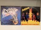 2 Dokken Vinyl LPs Under Lock And Key & Tooth And Nail Near Mint Metal Band