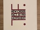 NEW ORDER - Movement   Fact 50 - Vinyl