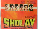 Sholay LP Record Bollywood R D Burman Hindi Soundtrack Rare Vinyl Indian Mint