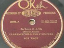 78 Jazz Clarence Williams Stompers OKeh 40598 