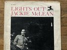 Jackie McLean - Lights Out 1961 New Jazz Mono RVG Vinyl Record LP Rare G/G+