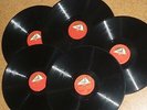 5x 78 rpm Tchaikovsky Symphony No 6 Koussevitzky HMV 7597 - 7601 Coates