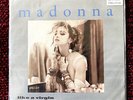 MADONNA LIKE A VIRGIN SPAIN DISCO PROMO 45 VINYL RECORD LP MADRID BARCELONA PRO