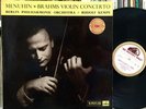 BRAHMS Violin Concerto YEHUDI MENUHIN KEMPE BPO HMV ASD 264 ED1 G/C UK NM