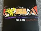 blink 182 California Vinyl Red Black Splatter