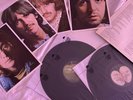 THE BEATLES-White Album-POSTER+4 Photos-EX vinyl & Inserts-VG Cover