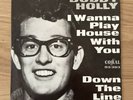 Buddy Holly Vinyl Single I Wanna Play House With You 1964 Coral German Press 7