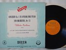 DECCA LXT 2866 WILHELM BACKHAUS BOHM VPO BRAHMS piano concerto no.1 UK ED1 LP