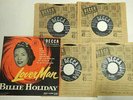 Jazz blues Billie Holiday - Lover Man 4-45 RPM box set Decca 9-250 NM-