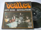 The Beatles single 45 Hey Jude Parlophone DP 570 text backside Sweden Exc+/Exc