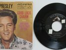 ELVIS PRESLEY 45 rpm Record  & Picture Sleeve  Good Luck Charm