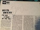Got A Tiger By The Tail Vinyl Lp Record Signed By Buck Owens And Don Rich Rare