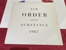 New Order Substance Double LP Vinyl Original 1987 First Edition  Factory 200