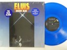 ELVIS Moody Blue LP blue vinyl 2x HYPE STICKER Near-MINT vinyl #9685