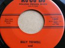 BILLY TIDWELL - 'FOLSOM PRISON BLUES'  RARE 1965 AMERICAN ROCKABILLY 45 EX