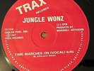 Jungle Wonz Time Marches On Vinyl Record Chicago House Marshall Jefferson Trax