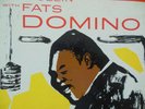 ROCK AND ROLLIN' WITH FATS DOMINO LP 9004 Ed1 Mono Maroon & Silver in Excellent+