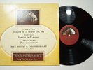 Max Rostal & Colin Horsley - Schumann Debussy Stravinsky LP 1957 UK HMV CLP 1124