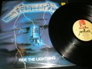 Metallica Ride The Lightning Vinyl Album 1984 MFN 27 Made In France