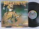 Megadeth - So Far, So Good...So What  - 1988 Brazil LP - 066 748148 1 - RARE