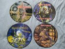 iron maiden - 4 x PICTURE DISC VINYL LP - new