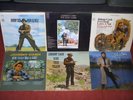 JOHNNY CASH LP 6 x LP Ride This Train MEAN AS HELL Everybody Loves A Nut OUTLAW