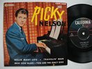 RICKY NELSON Hello Mary Lou / Travelin' Man + 2 EP 45 7