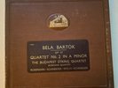 DB 8840/43 Bartok String Quartet No. 2 / Budapest Quartet 4 x 78rpm