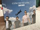 Courteeners Concrete Love - White vinyl LP  record UK - SIGNED