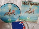 Picture disc shape heavy  meatal hardrock rock iron maiden rare 80er Lp